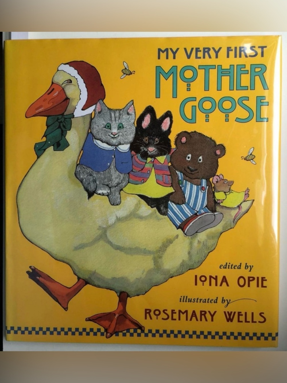 My Very First Mother Goose Illustrated Children's Book Hard Cover